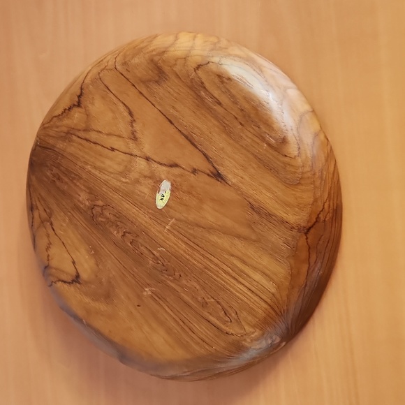 Vintage Hand Carved Teak Wood Divided Serving Dish MCM - Picture 2 of 5